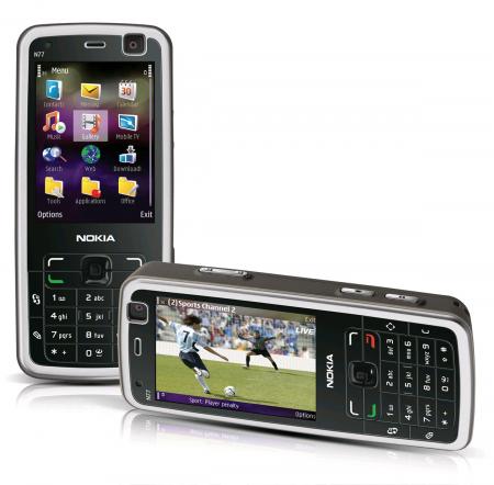 Nokia N77, la TV Mobile grand public en DVB-H
